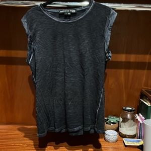 Verónica Beard blue sleeveless top